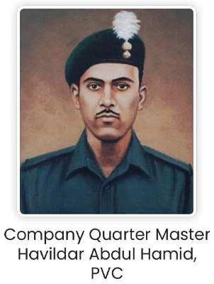 Company Quarter Master Havildar Abdul Hamid