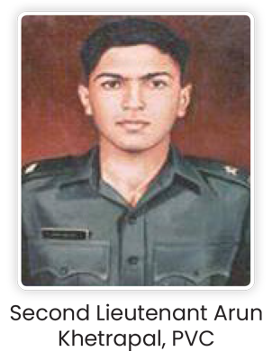 Second Lieutenant Arun Khetrapal