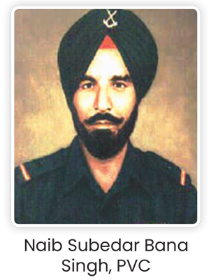 Naib Subedar Bana Singh